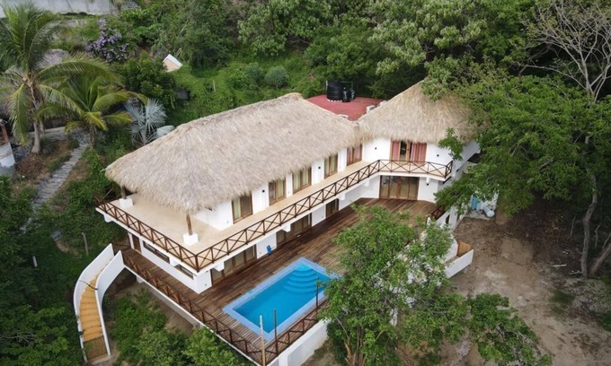 San Agustinillo Maison | Casa Olalé Belle maison, plage de San Agustinillo Piscine tranquillité bien-être