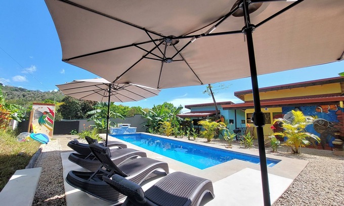 Samara Appartement | Casa Perezoso; Nestled in a beautiful tropical oasis,Beautiful swimming pool.