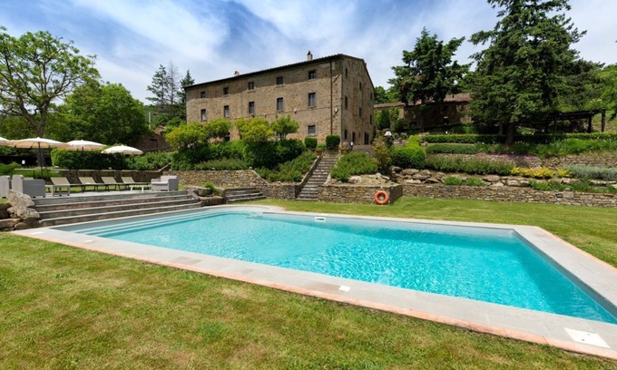 Pieve di Chio Villa | Casa Quintieri - Huit Chambres Villa, Couchages 16