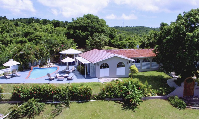 Puerto Real Maison | Casa Rubina, Vues des Caraïbes De Private Hillside Hacienda