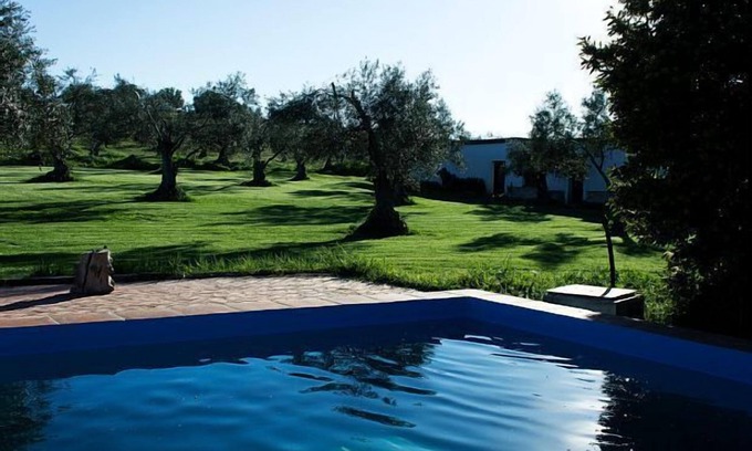 Fuente de Cantos Cottage | Maison rurale écologique Huerta del Pirata pour 14 personnes