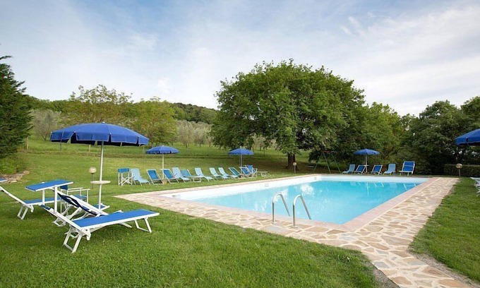 Castiglione d'Orcia Maison | Casa Salvia F: Un appartement dans le style caractéristique de la campagne toscane.