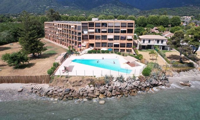 Santa-Lucia-di-Moriani Appartement | Casa Santa Lucia - Climatisé au bord de Mer