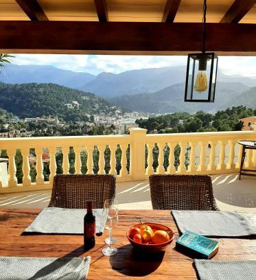 Soller Appartement | Casa Sol with private terrace, garden, pool, beautiful view