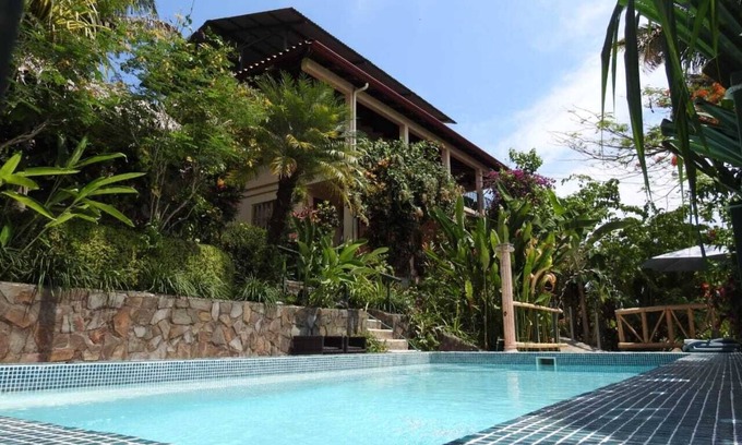 Valle Pura Vida Maison | Casa Tropical - Jardins et vie sauvage @ Manuel Antonio's Hill Top Paradis caché