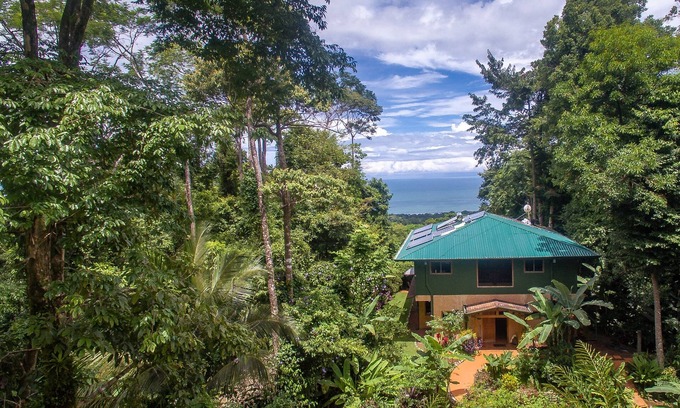 Ballena Maison | Casa Uvita: forêt tropicale et vue sur l'océan, Eco-Home