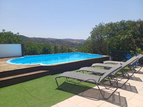 Sao Bartolomeu de Messines Maison | Casa vó Mila com piscina privada
