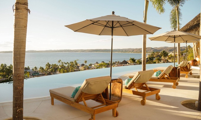 La Manzanilla Maison | Casa Wahapin's ocean view 1 bedroom Bungalow