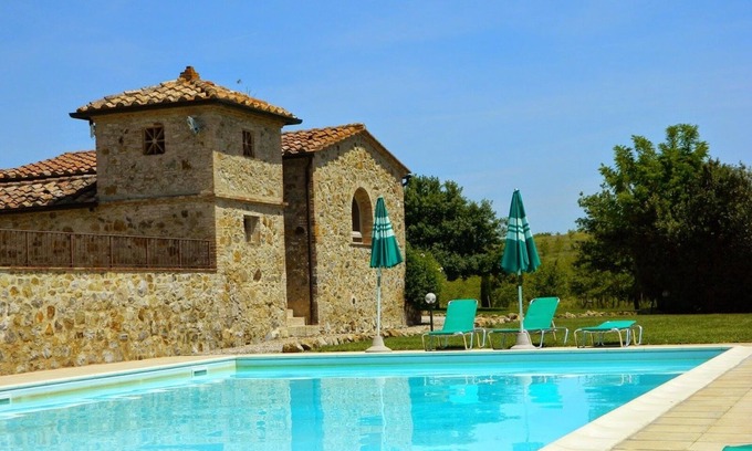 San Macario In Monte Villa | Casale Beringhe Colle di Val d'elsa (Toscane),