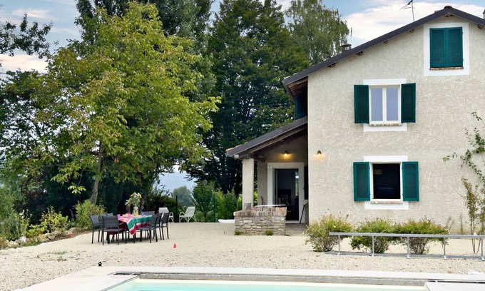 Cossano Belbo Maison | Casale Bera, hills view, private pool and garden