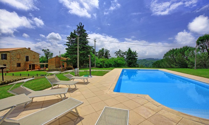 Toiano Villa | Casale Chiara - Villa de vacances avec piscine à Legoli, Pise