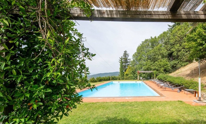 Pieve di Chio Villa | Casale il Ginepro à Cortona, en Toscane