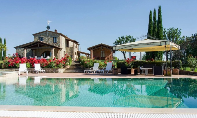 Castroncello Villa | Casale Sangiovese - Six Chambres Villa, Couchages 12