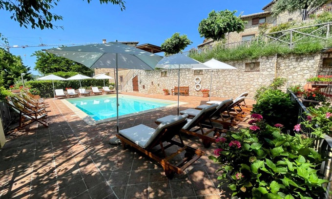 Strettura Maison | Casetta - 5 couchages avec climatisation, wifi, piscine et vues époustouflantes