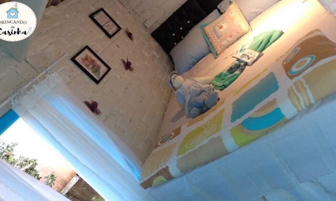 Sao Francisco Maison | Casinha no Jardim, Quarto e Cozinha Completa- Área Central
