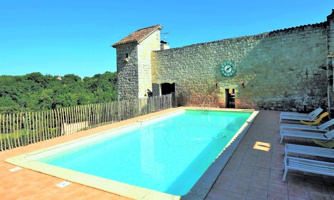 Bon-Encontre Cottage | Ancienne bergerie avec piscine commune près d'Agen