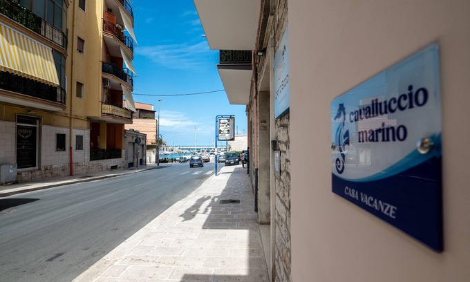 Bisceglie Appartement | Cavalluccio Marino, Appartamento nel Centro di Bisceglie a due Passi dal Mare