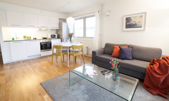 Gronland Appartement | Appartement central et moderne. Entièrement équipé et meublé.