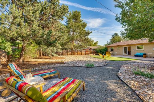 Baseline Sub Maison | Central Boulder Home with Outdoor Oasis, Walk to CU!