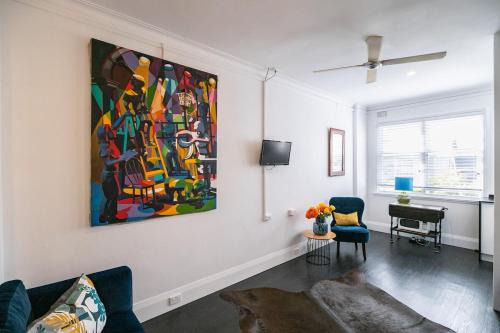 Rushcutters Bay Appartement | Central - Modern, Stylish Studio with a touch of Art Deco