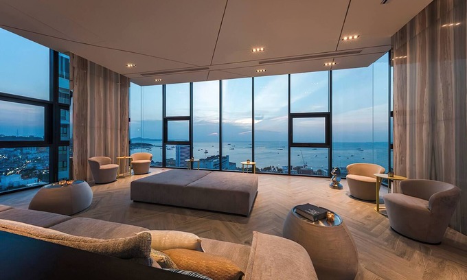 Pattaya Bay Copropriété | Central Pattaya Fully Equipped Condo Next to Beach