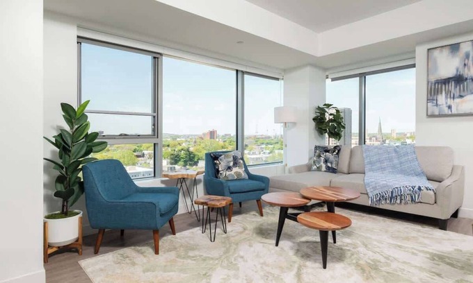 Central Square Appartement | Central Serene Condo King Bed by MIT Harvard GYM