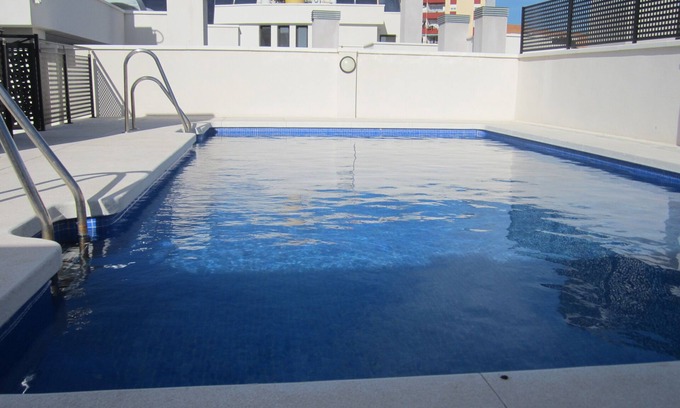 El Ejido Appartement | CENTRO, swimming pool, free garage, swimming pool, beach, solarium terrace, free wifi.