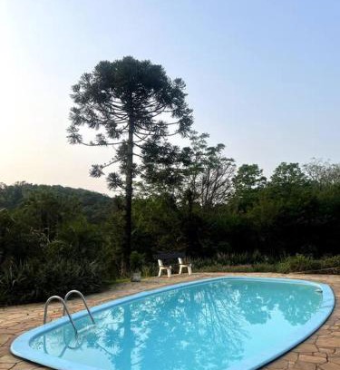 Presidente Lucena Maison | Chácara da Aráucária - sítio privativo com piscina, churrasqueira e área verde