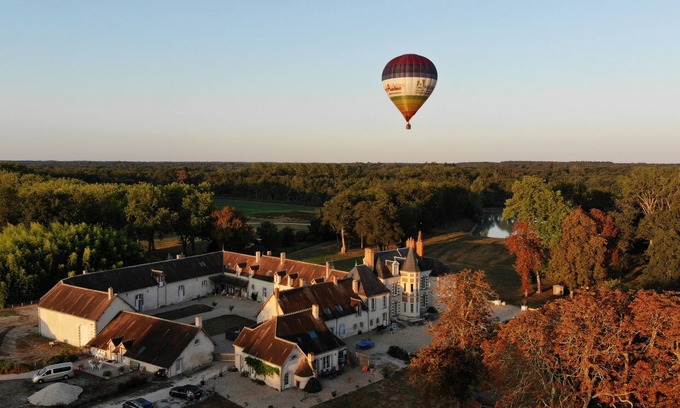 Villeherviers Maison | Château des Roches en bord de rivière, piscine & tennis,SOLOGNE à 40mn Chambord
