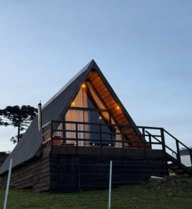 Bom Jardim da Serra Cabine | Chalé A-Frame da Fazenda
