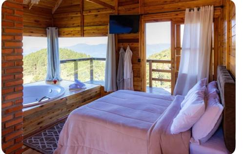 Aguas Mornas Chalet De Ski | Chalé alecrim Rancho Queimado