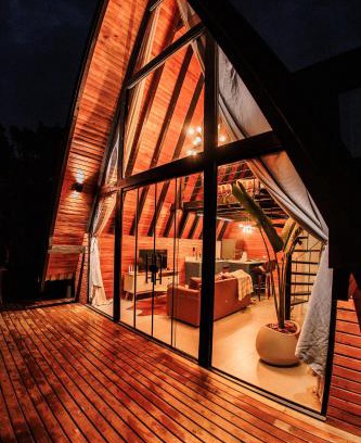 Imarui Chalet De Ski | Chalé com hidro e vista!