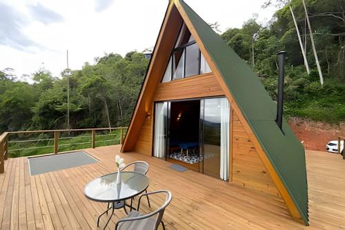 Santo Amaro da Imperatriz Appartement | Chalé dos Alpes 1 hidromassagem e Lareira