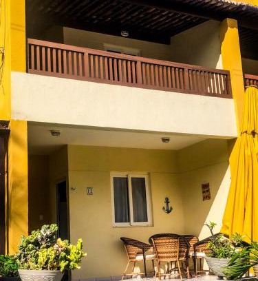 Alcacus Appartement | chalé duplex beira mar em condomínio praia em Búzios-RN