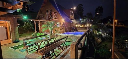 Caruru Cabine | Chalé Familiar com Jacuzzi e Piscina