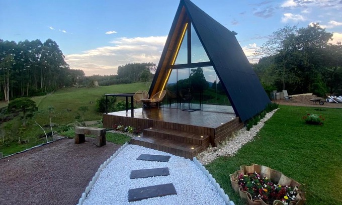 Imarui Chalet De Ski | Chalé Miraflores em São Martinho com vista para as montanhas