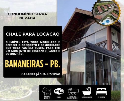 Bananeiras Chalet De Ski | Chalé Nevada 310