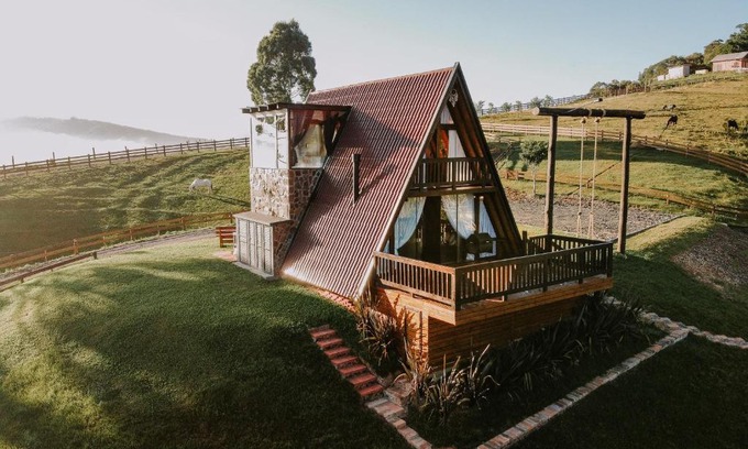 Bom Retiro Chalet De Ski | Chalé Premium - Cabanas Malbec Brasil