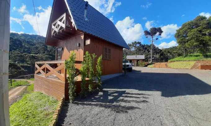 Bom Jardim da Serra Chalet De Ski | Chalés Altos da Montanha