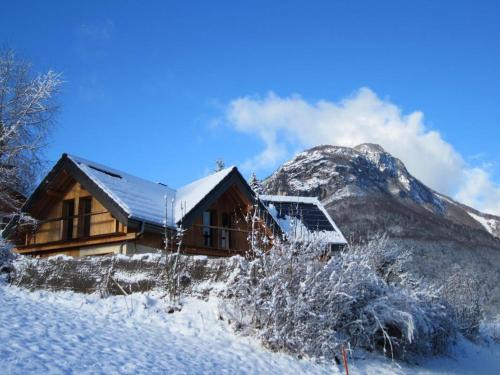 La Thuile Chalet De Ski | Chalet écologique à La Thuile avec vue sur montagne