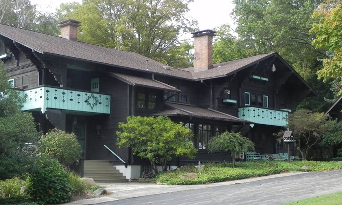 Hubbard Chalet De Ski | Chalet 10 000 Sq Ft Mansion, 16 moutons, avec 4 salles de bain