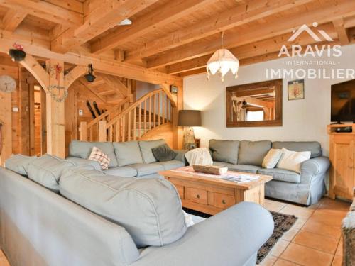 Le Grand-Bornand Chalet De Ski | Chalet 4 étoiles au pied des pistes, terrasse ensoleillée, proche commerces, 16 pers., 6 ch. - FR-1-391-33