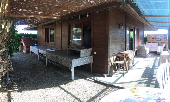 Les Arcs-sur-Argens Chalet De Ski | Chalet 4 à 6 personnes avec piscine 20mn la plage, VAR, Idéal en famille.