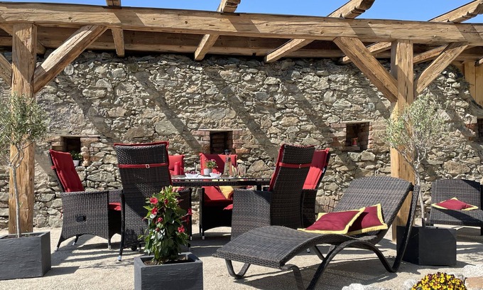 Feilitzsch Copropriété | Chalet apartment "Sonnenidyll", 51 sqm & wellness/fitness/sauna - Bergrödelhof