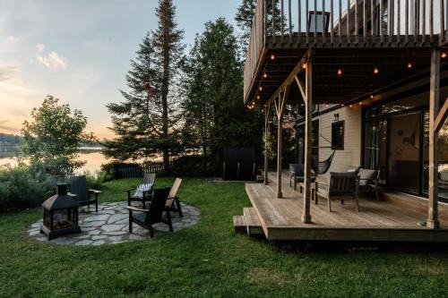 Eastman Chalet De Ski | Chalet Chti - bord de l'eau mont Orford