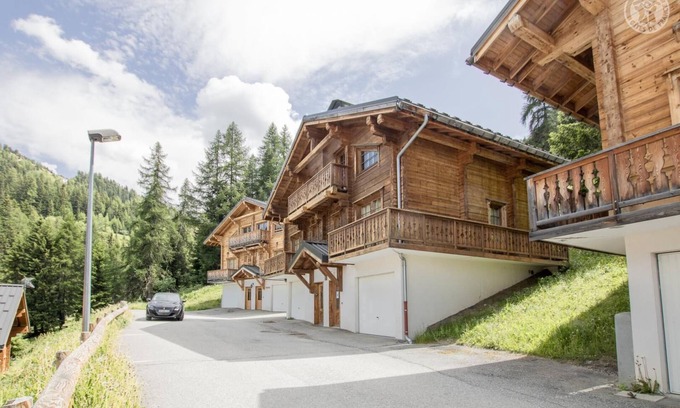 La Roche Chalet De Ski | Chalet de prestige complet - station de ski Plagne 1800 - Vue Mont-Blanc - 10 P