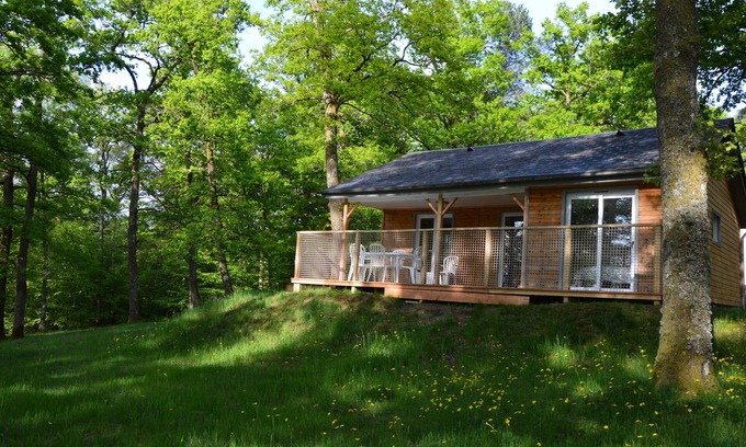 Espagnac Chalet De Ski | Chalet "Détente" 48 m² in the heart of nature in Corrèze-Dordogne Valley