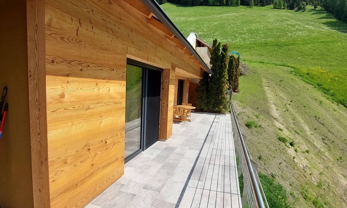 Vandoies Chalet De Ski | Chalet Dorfblick