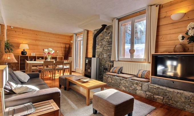 La Roche Chalet De Ski | Chalet 12 pers, sauna, jacuzzi, animaux admis, parking