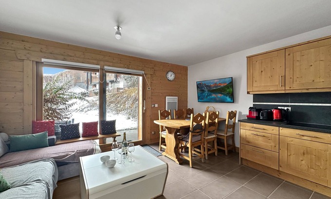 Les Carroz-d'Araches Appartement | LEAG01 - 3 pièces 4/6 pers avec accès piscine